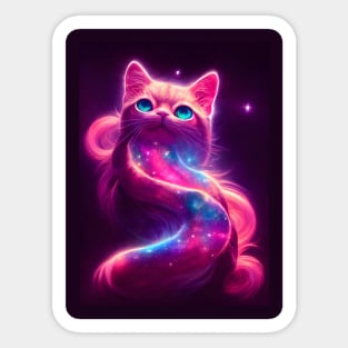 Space Cat Nyabula - Delilah Sticker